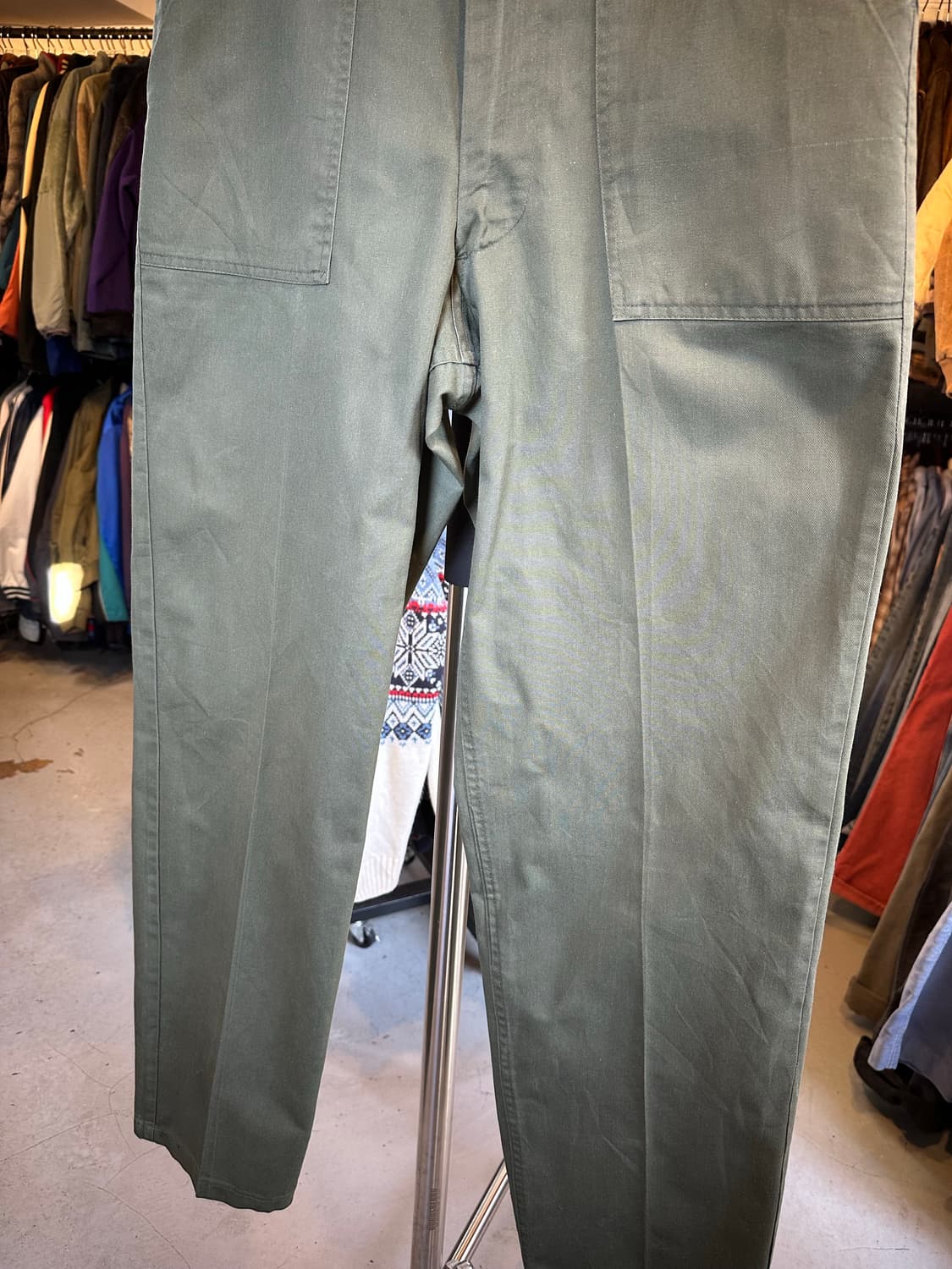 70s 미군 Us Army Og507 퍼티그 팬츠 32x35 상품이미지4