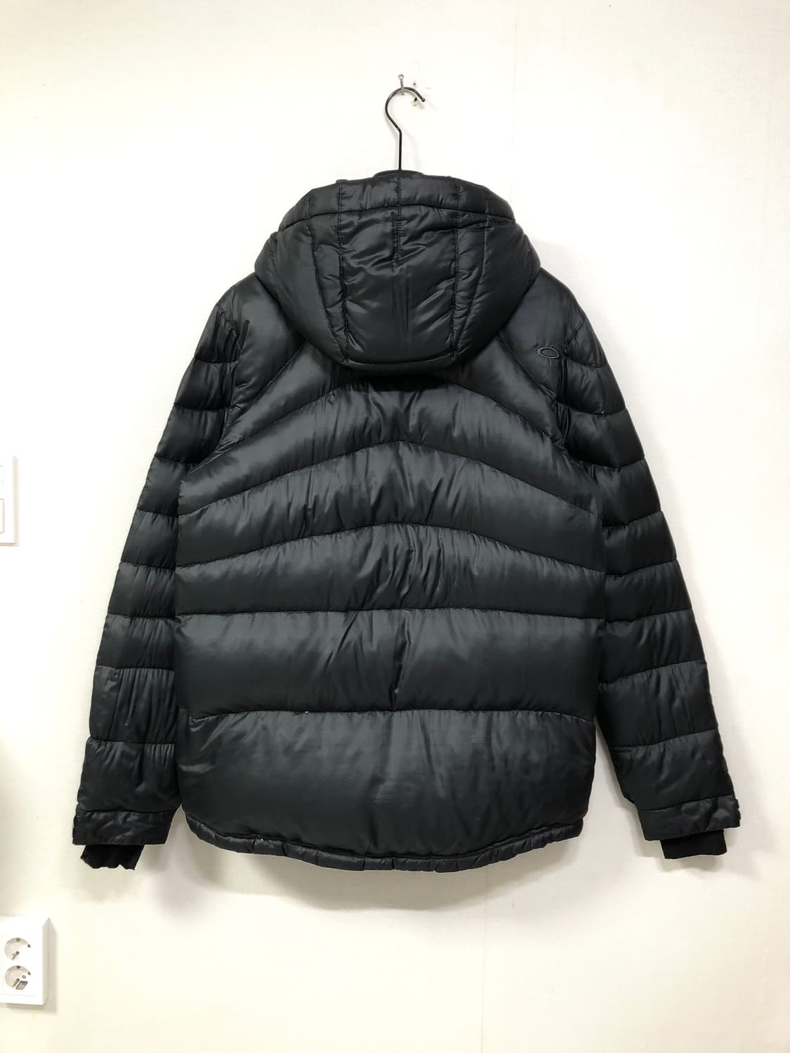 OAKLEY 오클리 투웨이 지퍼 구스다운 하프패딩 _ 블랙 상품이미지5