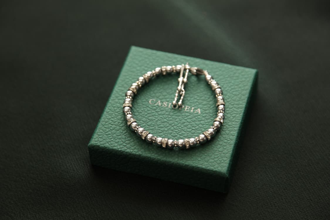 CASIOPEIA #045 Chrome Titanium bracelet 상품이미지1