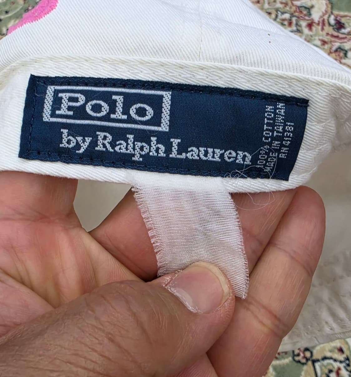 [최종할인] 00' 올드폴로 핑크 빅포니 볼캡 free 상품이미지9