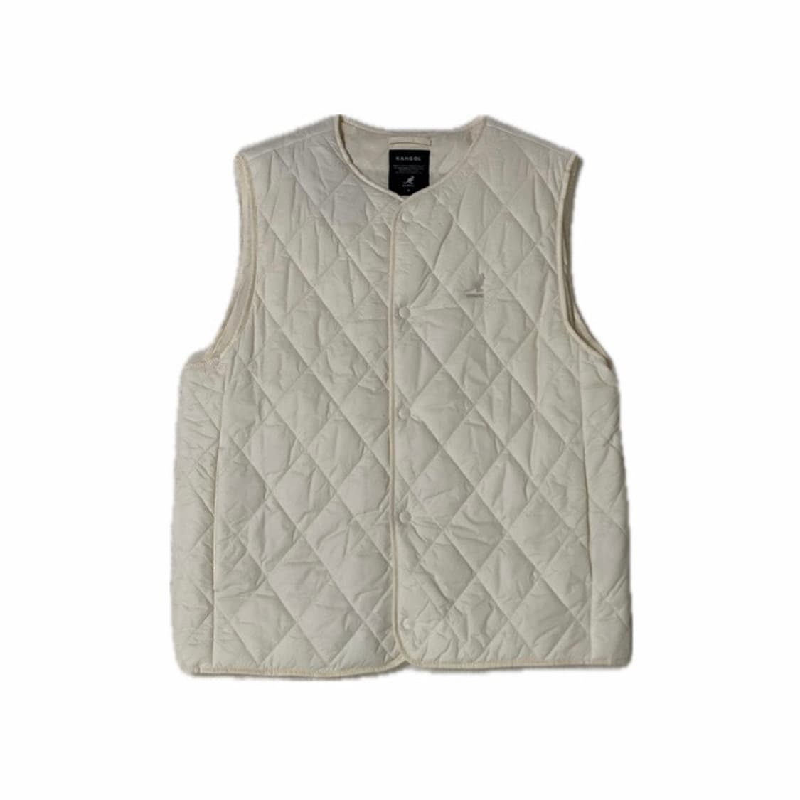 캉골 심볼 이너 베스트 화이트 상품이미지1