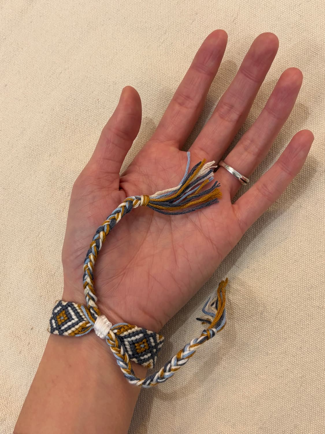 에스닉 패턴 핸드메이드 브레이슬릿 상품이미지3