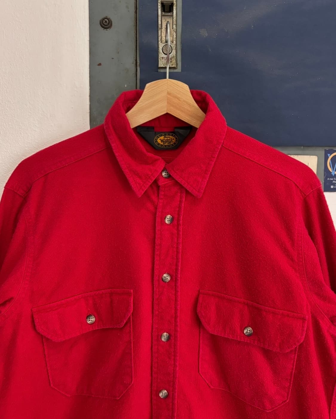 90s Woolrich Chamois Shirt 상품이미지2