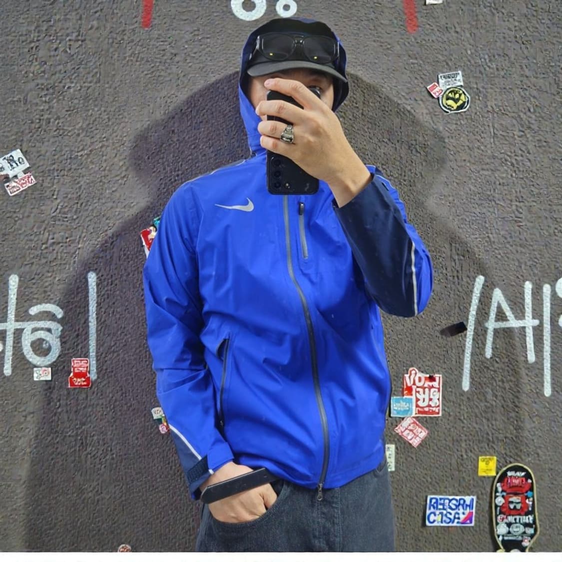 나이키 테크 고어텍스 바람막이 자켓 M M0563 상품이미지1