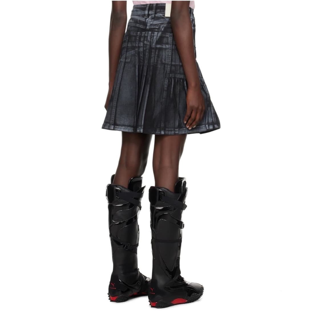 [에스파 윈터 착용] 오토링거 미디 스커트 상품이미지3