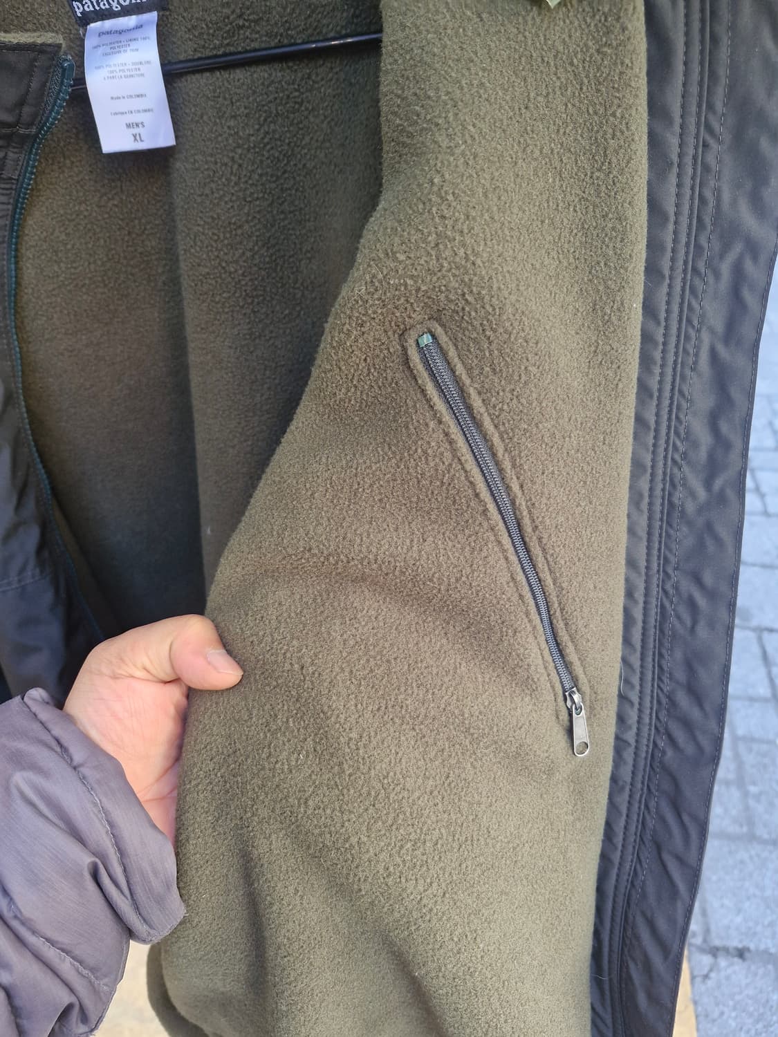 Z-147 파타고니아 쉘드 신칠라 봄버 웜업 자켓 상품이미지6