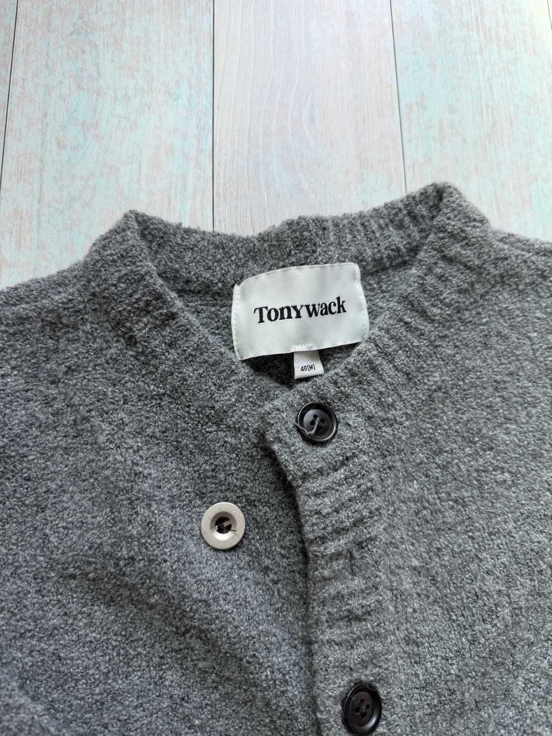 토니웩 알파카 가디건 판매 상품이미지2