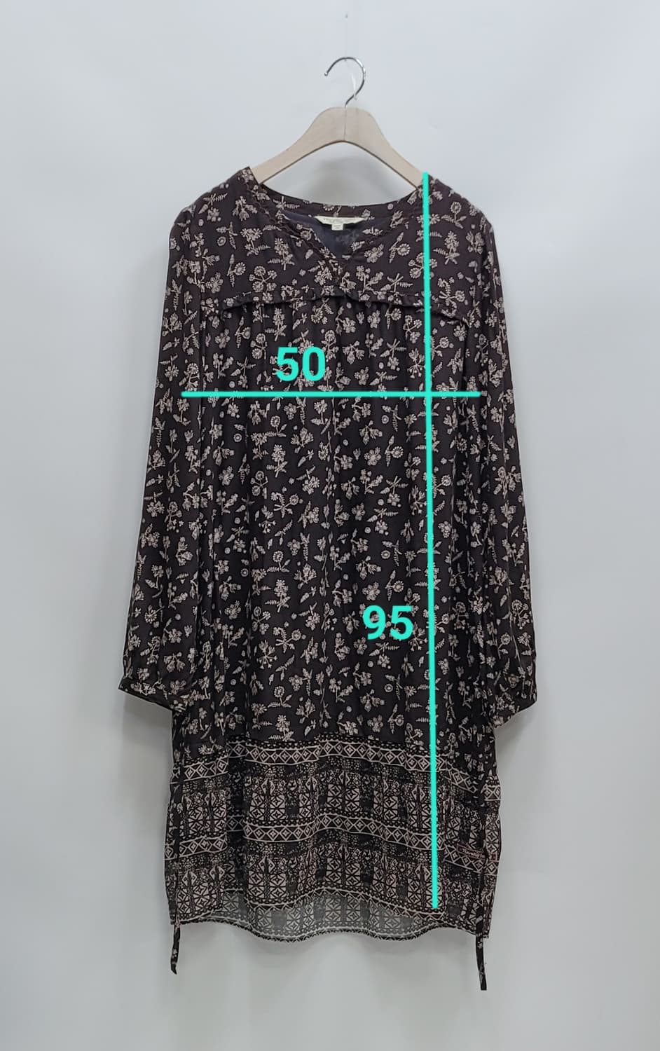 써스데이아일랜드 레이온 원피스 / 여 M (90-165)
 상품이미지10