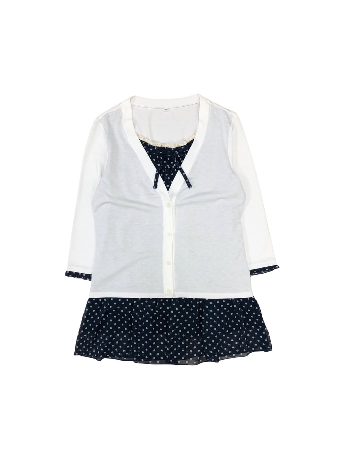 도트 레이어드st 튜닉 상품이미지1