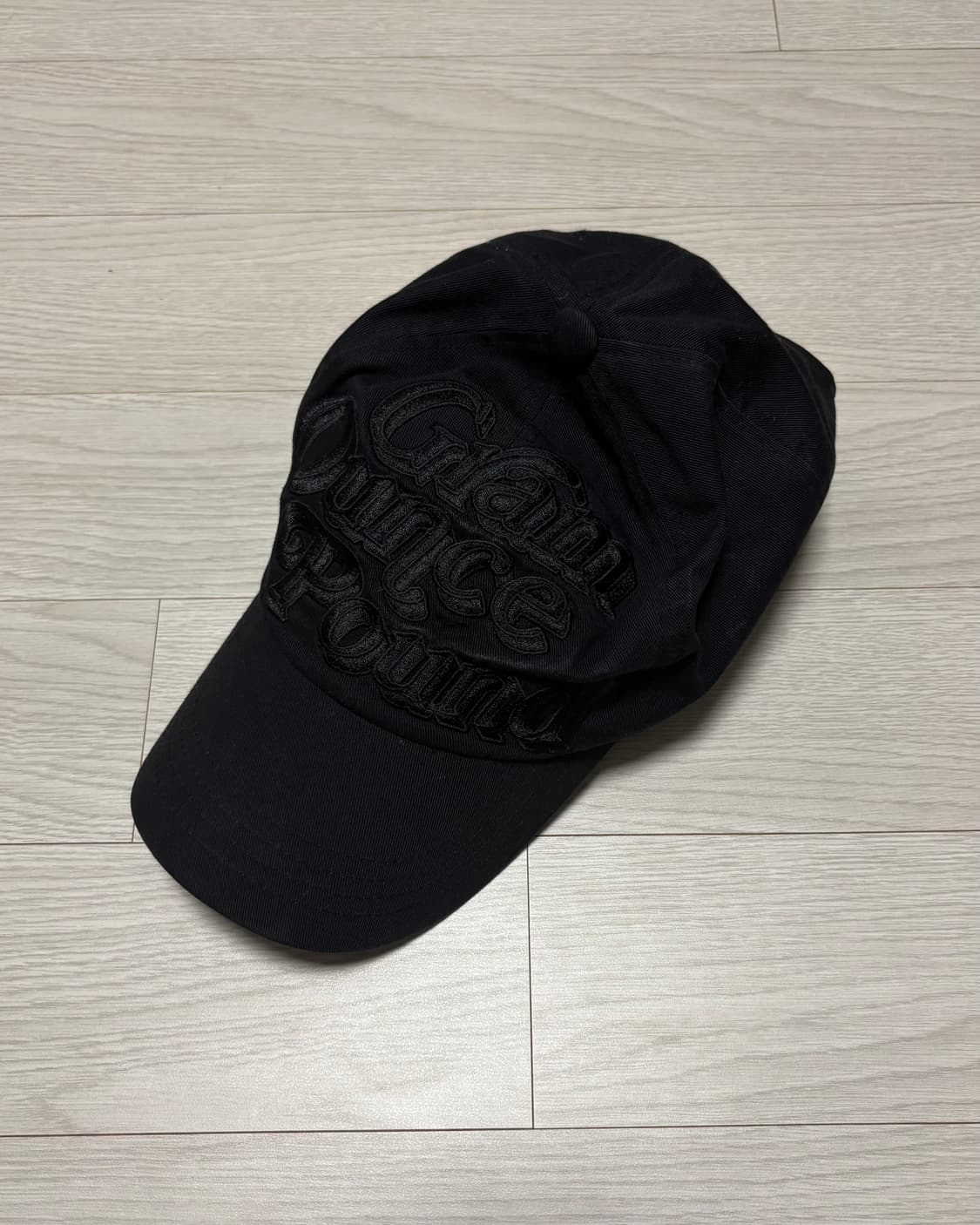 그램 아운스 파운드 70S 로고 볼캡 블랙 상품이미지1