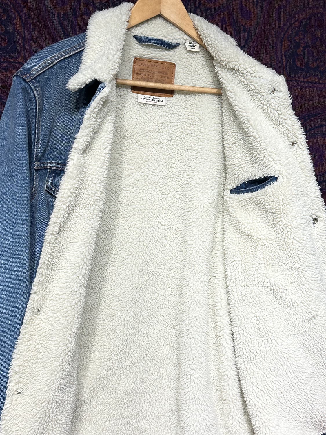 리바이스 프리미엄 빅E 데님 양털 자켓 상품이미지7