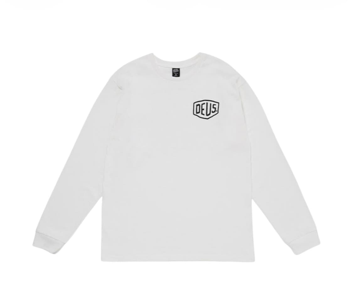 데우스 엑스 마키나 서울 컬리지 롱슬리브 화이트 (s) 상품이미지2