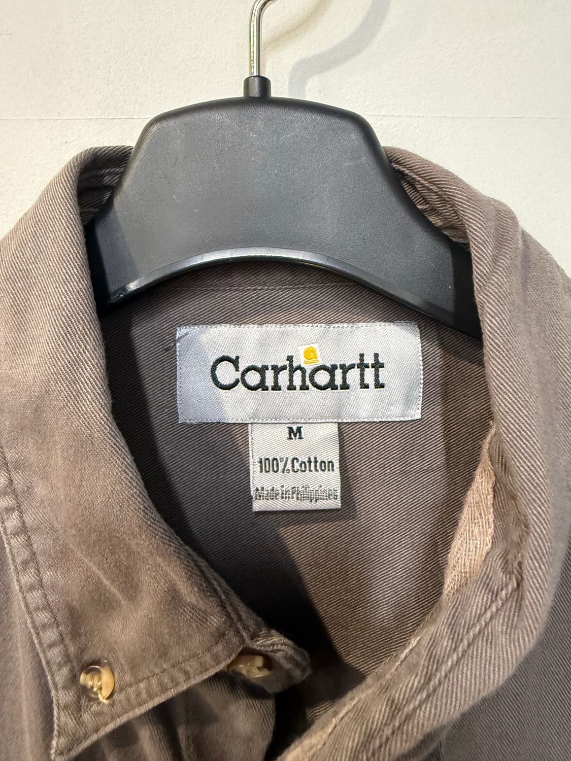 칼하트 초코브라운 긴팔셔츠 상품이미지3