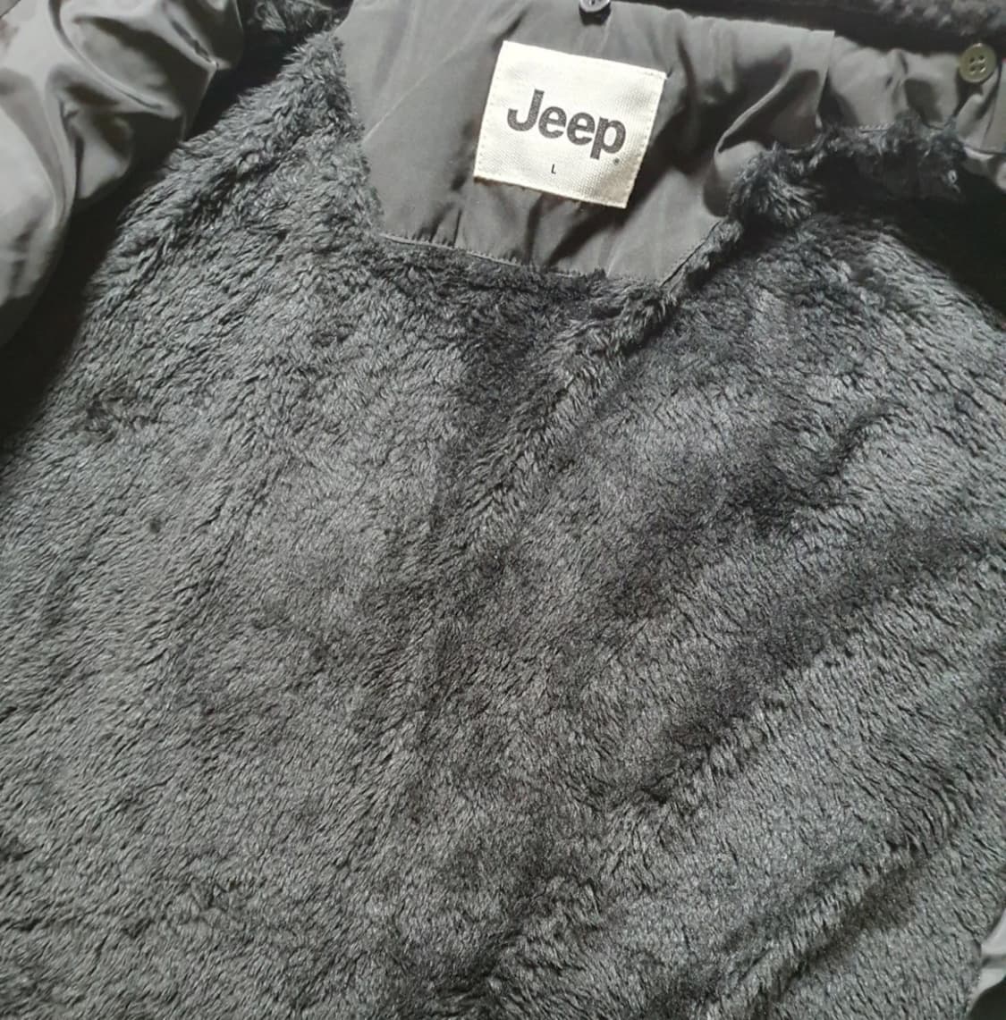 (새상품) 지프 퀄팅 경량 패딩 자켓 100 상품이미지3