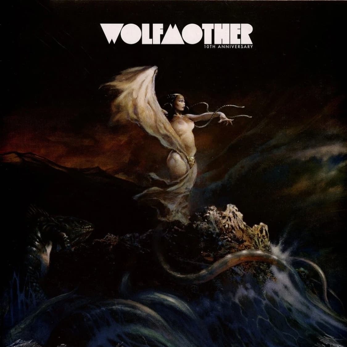 빈티지 00s 2005 Wolfmother 밴드 티셔츠 상품이미지5
