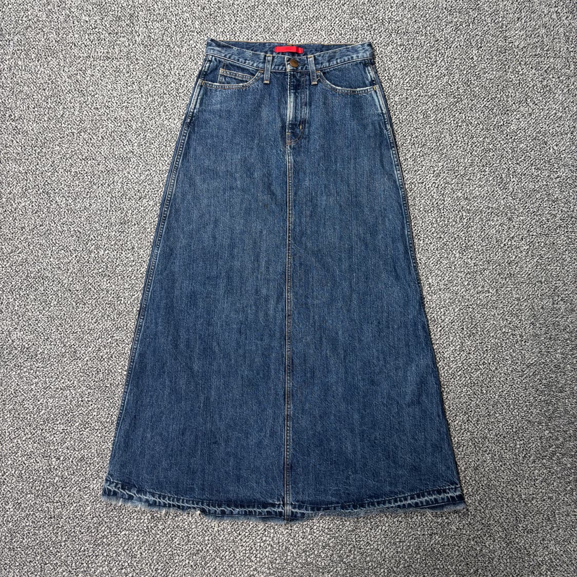 [W] BEAMS X RED CARD 데님 스커트 (0) 상품이미지1