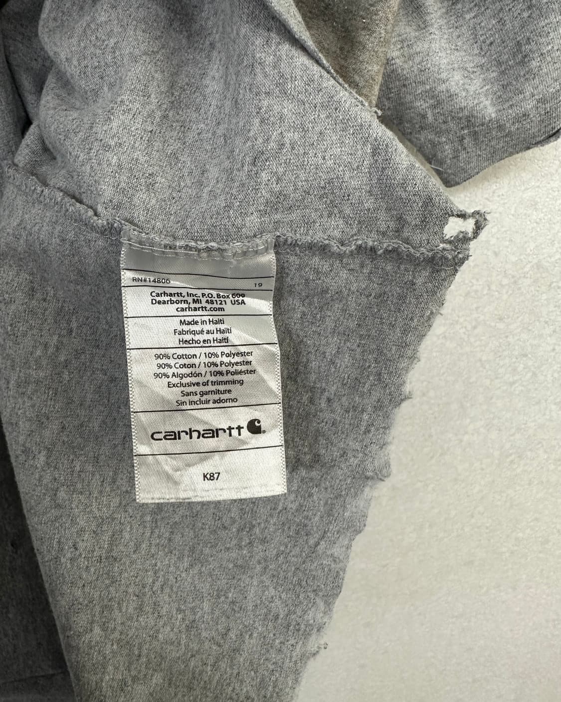 (XL)칼하트 커스텀 반팔-M2090 상품이미지5