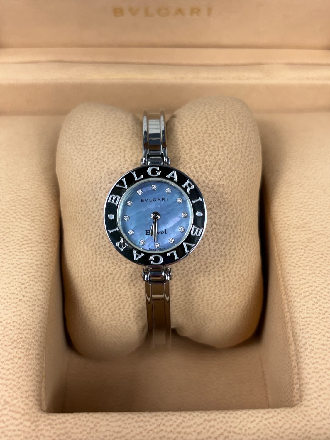 불가리 비제로원 다이아 12p 뱅글 여성시계 상품이미지8