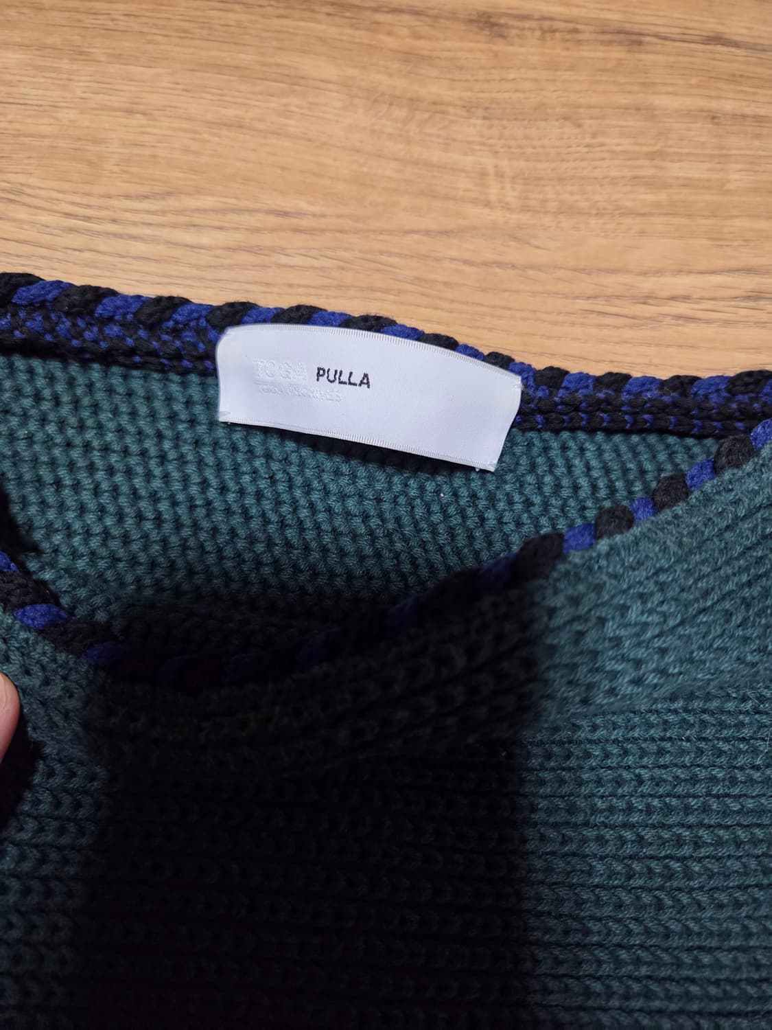 TOGA PULLA 토가 크롭 코튼 니트 상품이미지3