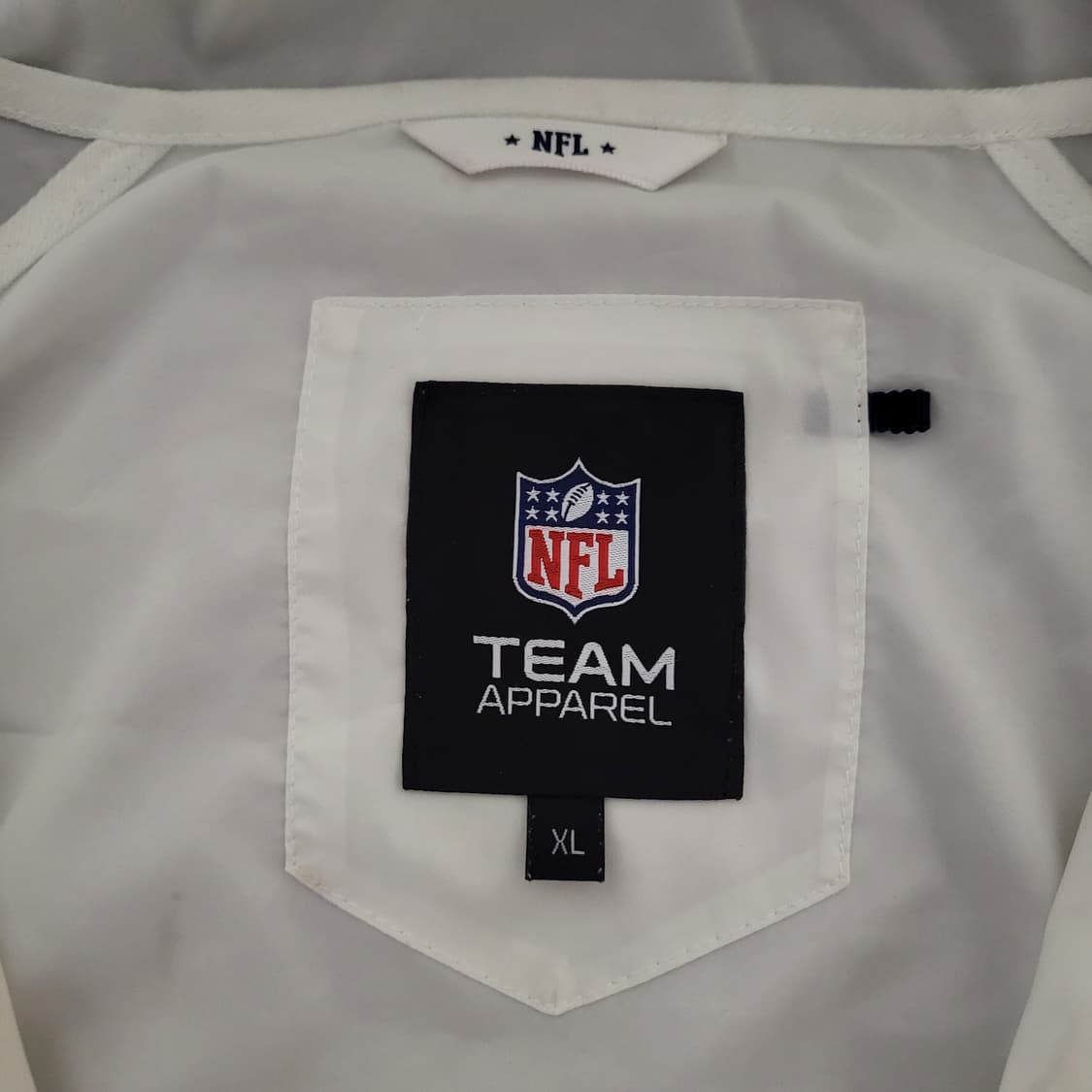 NFL 러싱 블록 윈드브레이커 화이트 상품이미지6