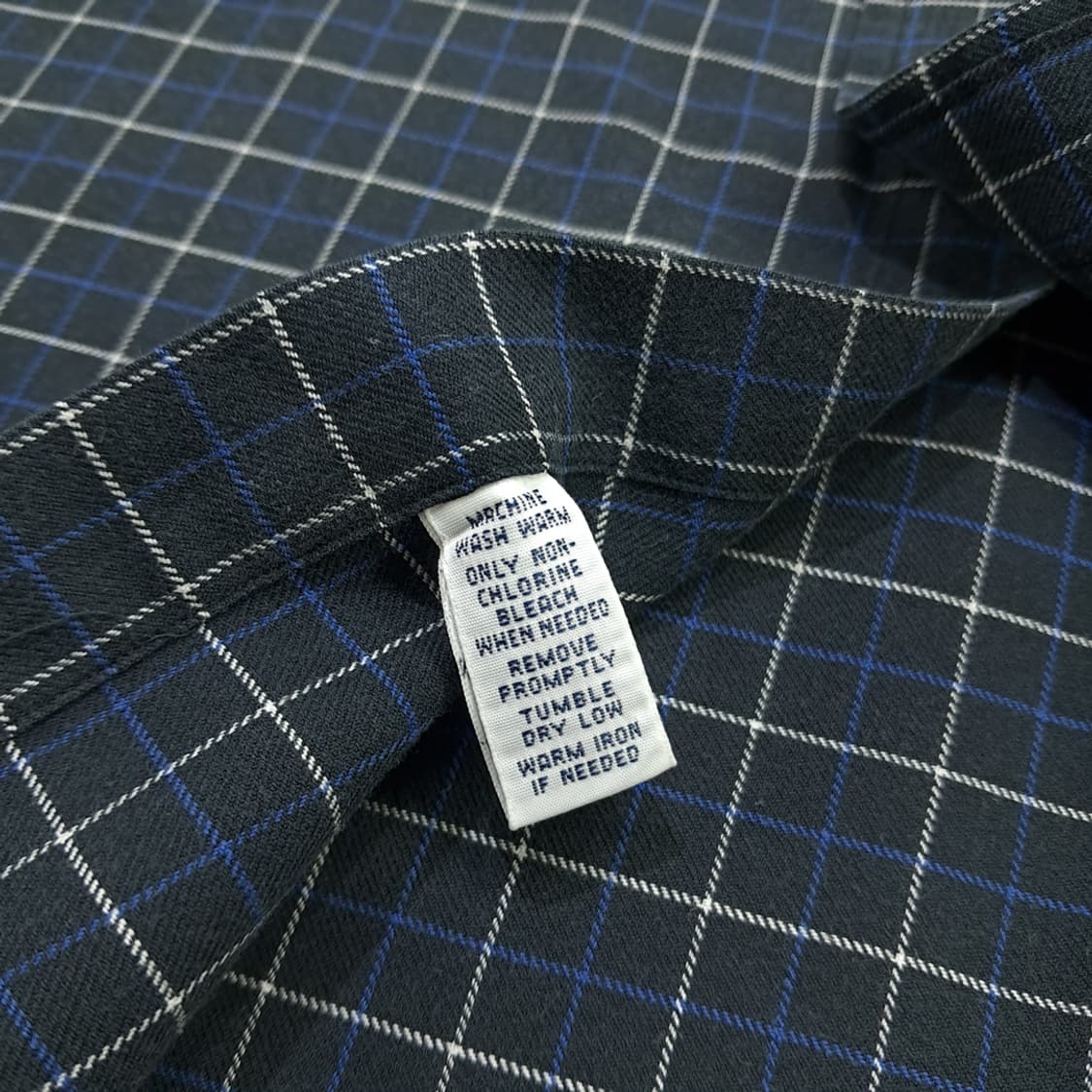 CN713 3XLT 폴로 랄프로렌 블랙 마이크로체크 긴팔 셔츠 남방 상품이미지7