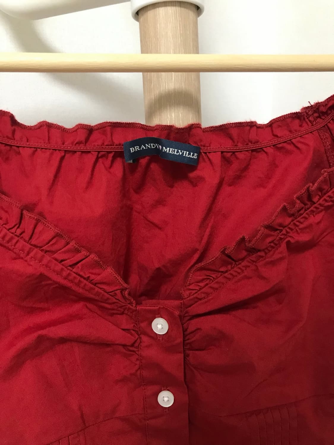 브랜디멜빌 ELENA TOP (RED) 새상품 상품이미지3