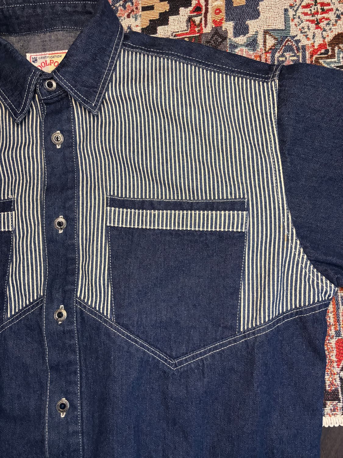 Kojima Genes Dice Weave Denim 상품이미지4