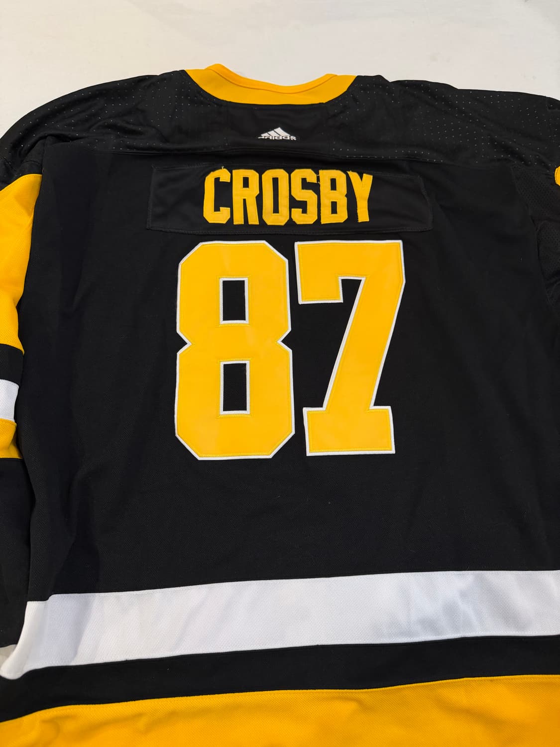 아디다스 NHL 피츠버그 펭귄스 CROSSBY 하키 긴팔 유니폼 상품이미지4