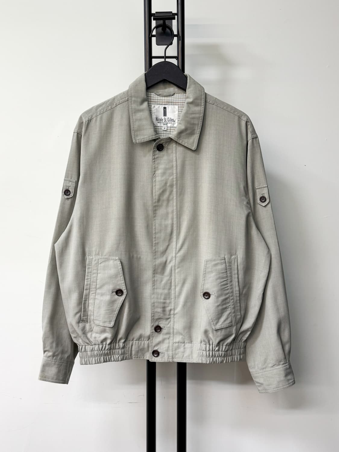 Nicole St Gilles 클래식 해링턴 자켓 상품이미지1