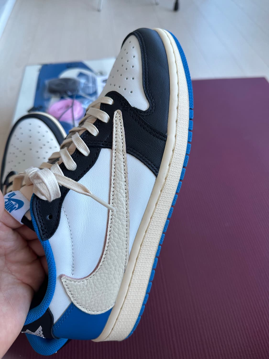 조던1스캇 프라그먼트 로우 280 상품이미지6