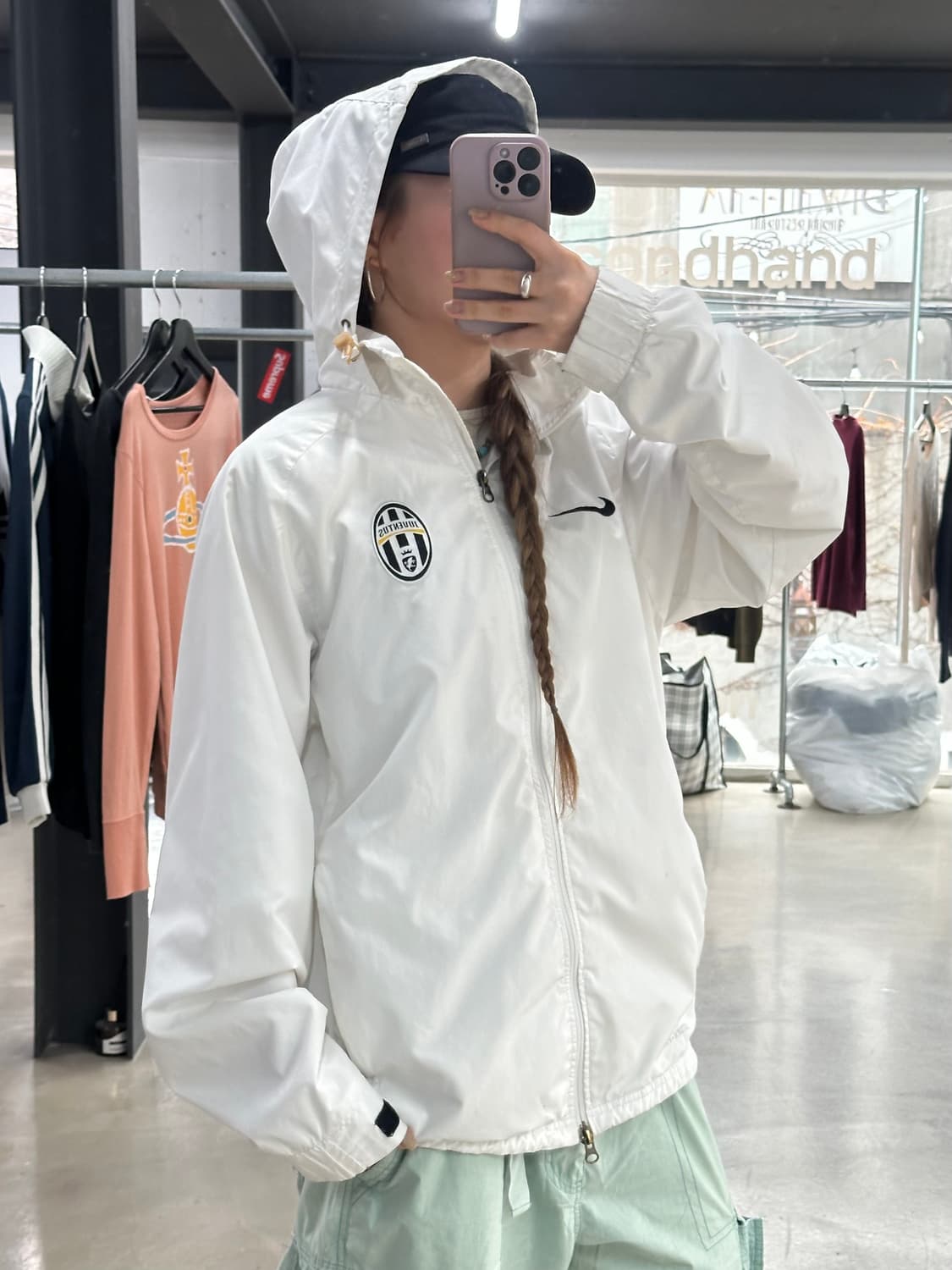 나이키 00s 유벤투스 윈드브레이커 투웨이자켓  상품이미지3