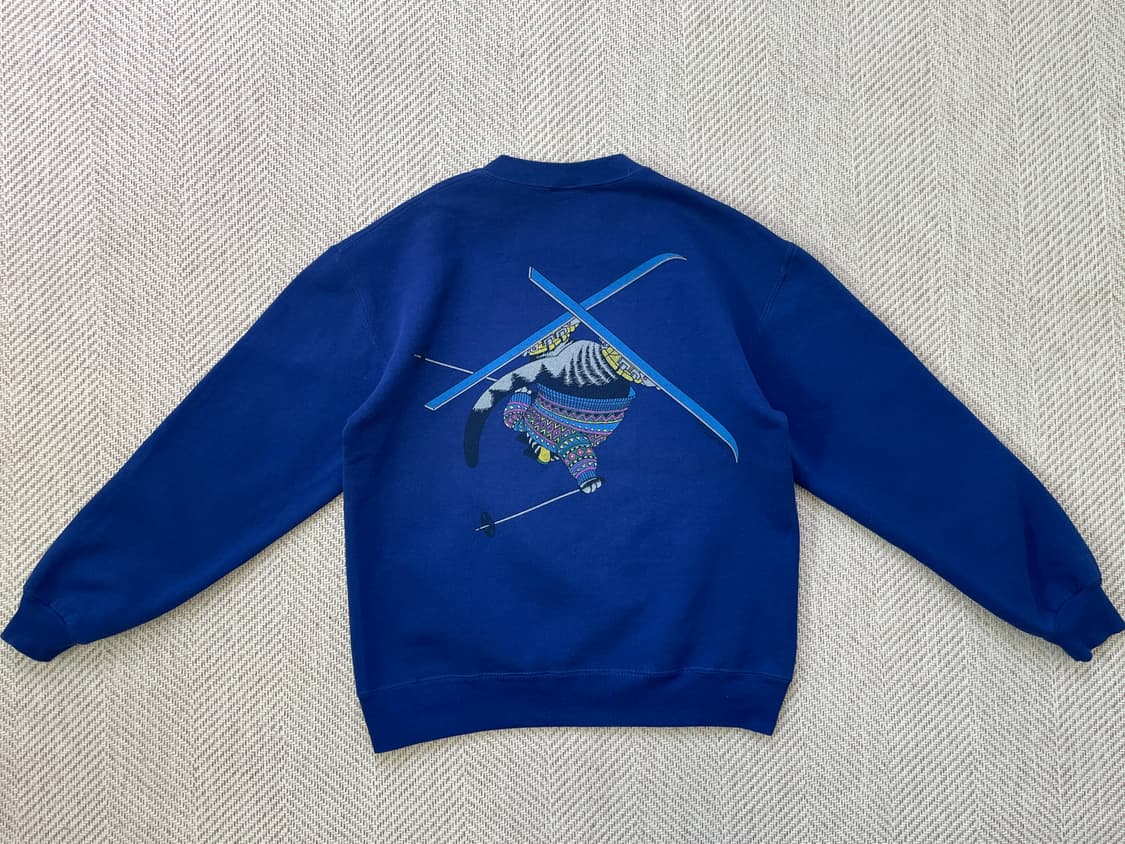 크레이지셔츠 usa 하와이 스키 베어 스웻셔츠 상품이미지7