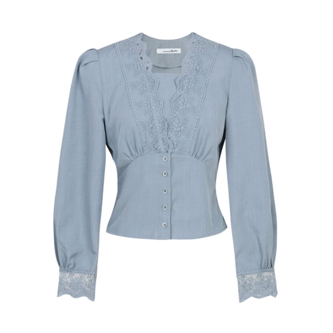 로엠 roem 레이스넥 블라우스 상품이미지1