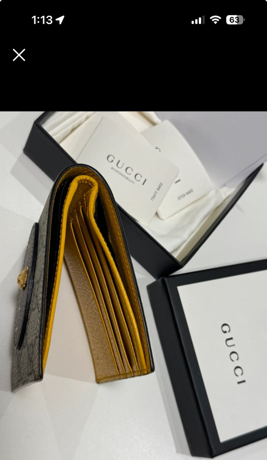 구찌 지갑 판매 상품이미지3