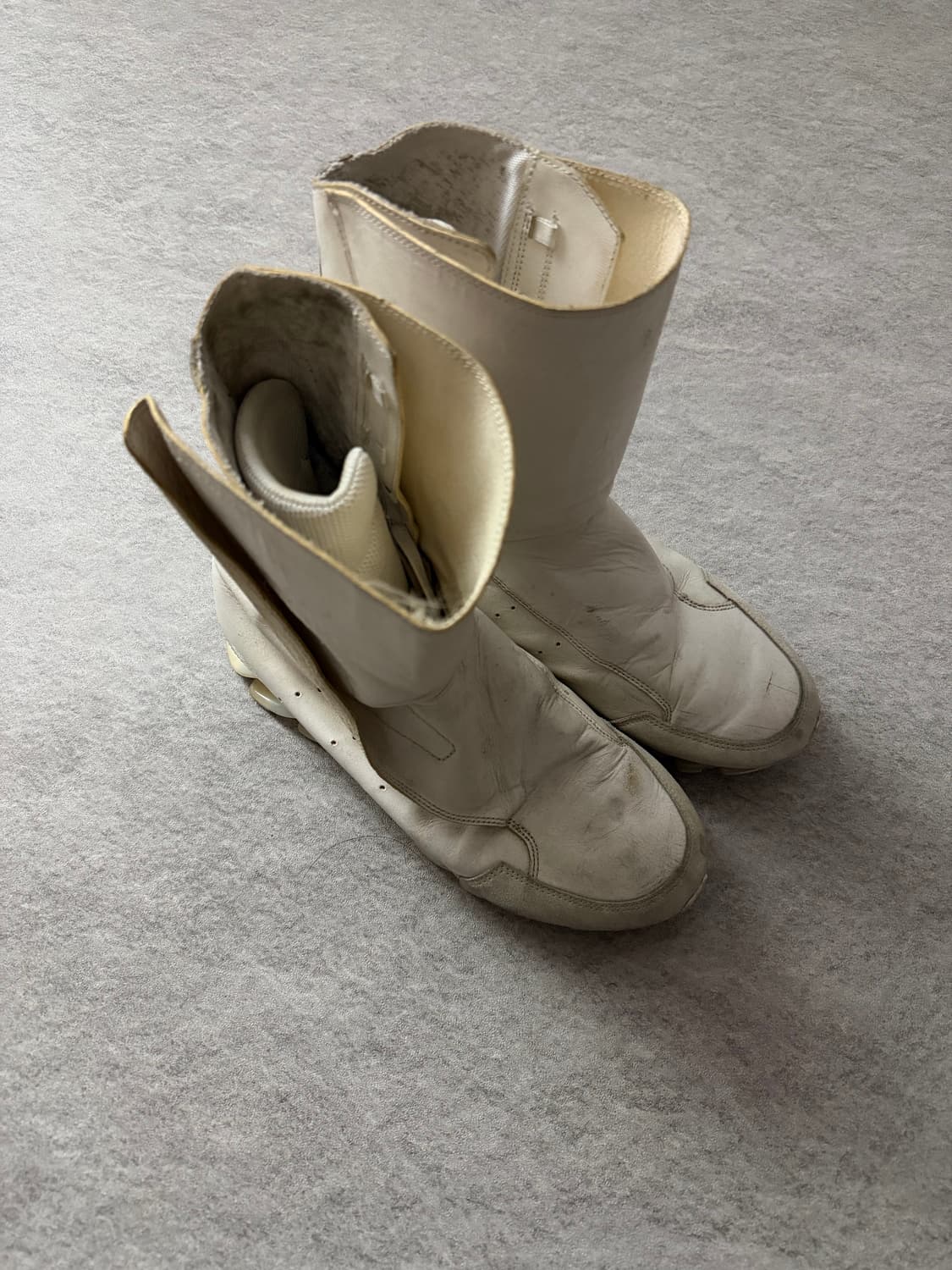 릭오웬스 아디다스 화이트 부츠 상품이미지2