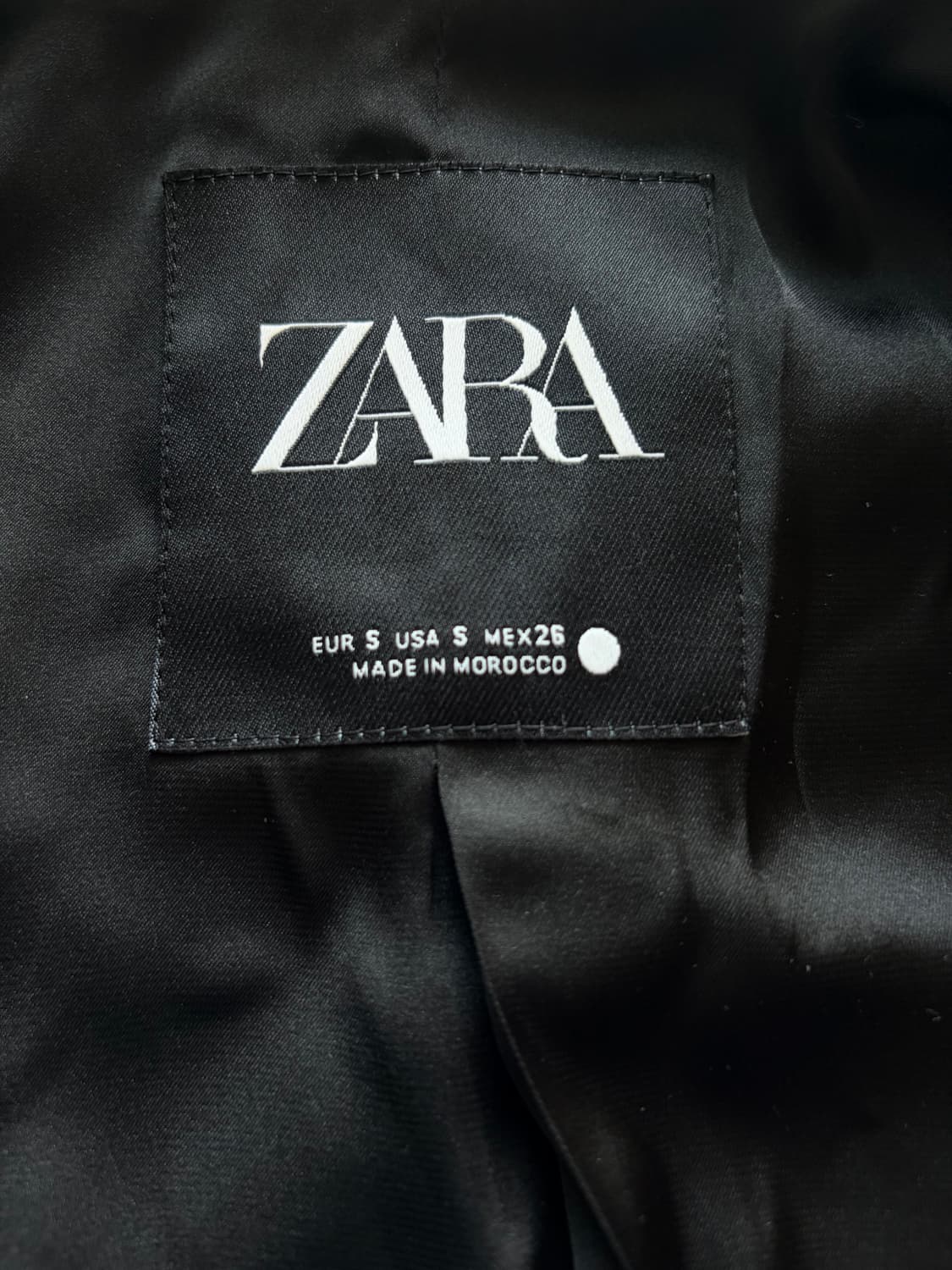 ZARA 자라 여성 블랙 블레이저 자켓 S 상품이미지5