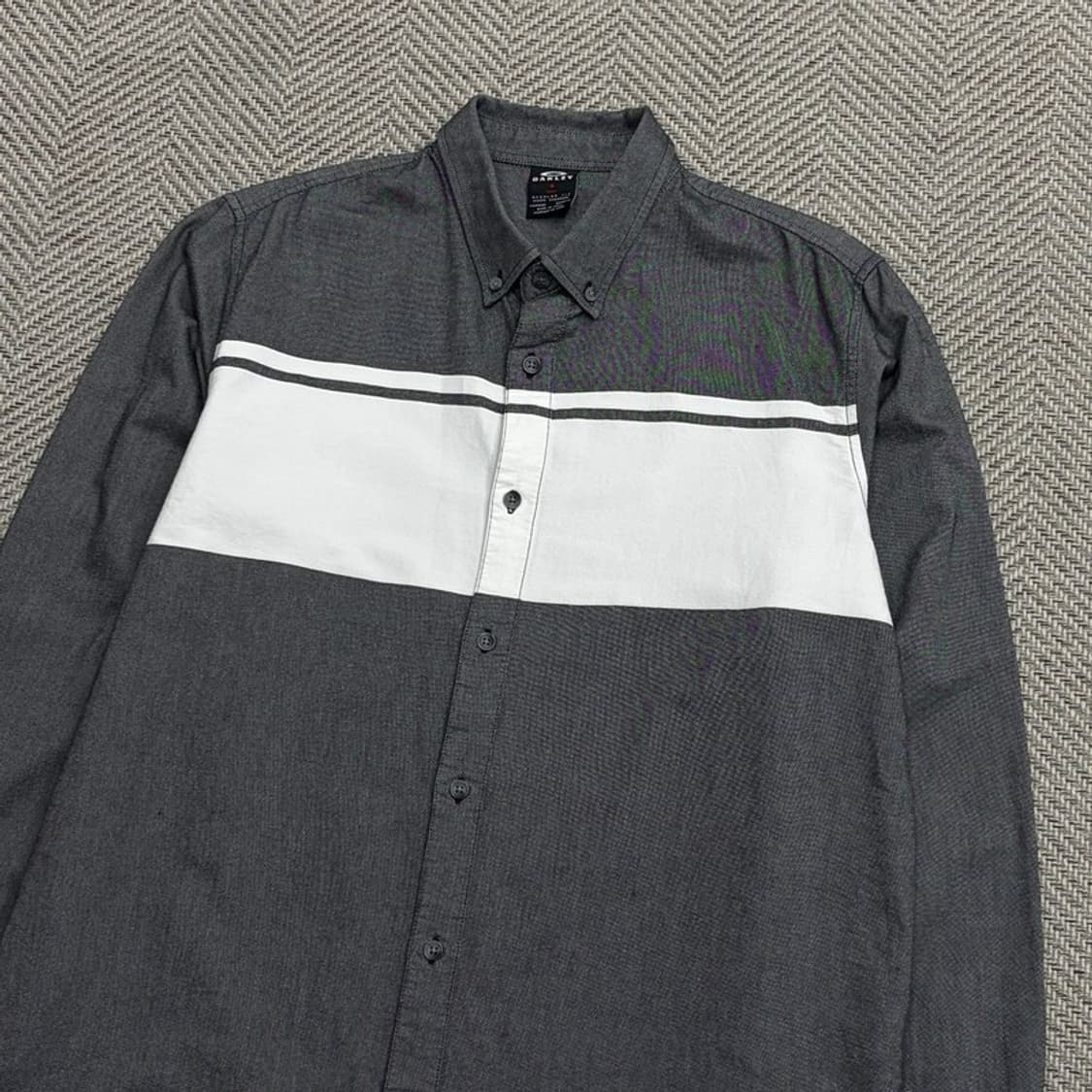 오클리 배색 패널 셔츠 v1857 상품이미지3