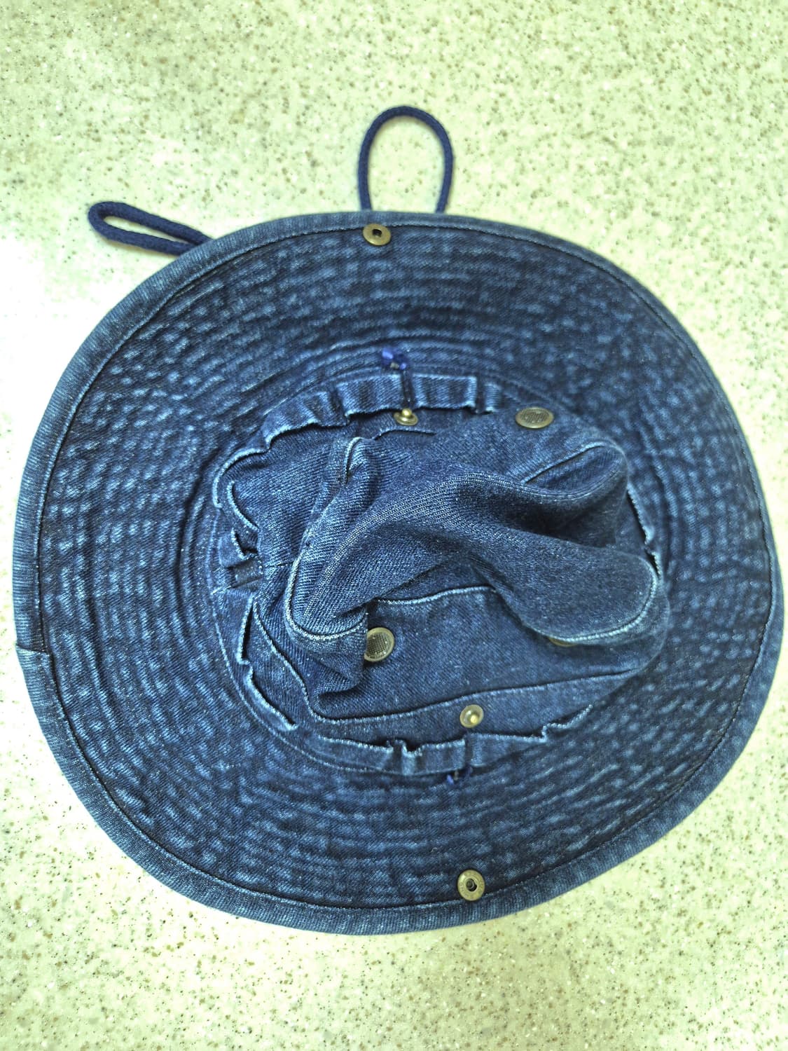 인디고 블루 버킷햇 상품이미지3