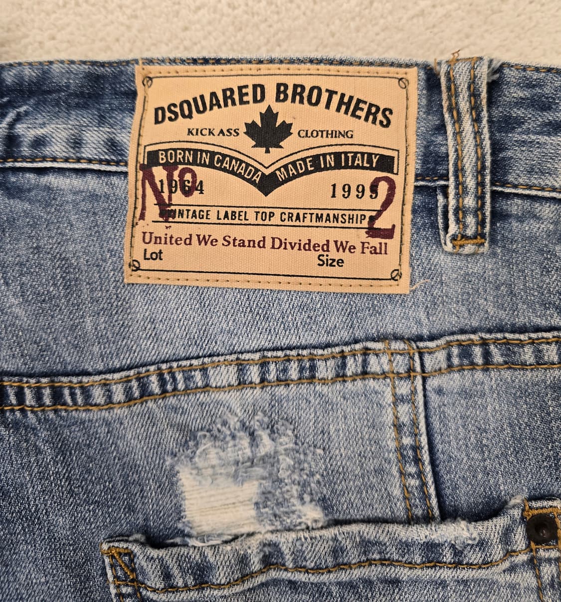 디스퀘어드2 남자청바지.  싸이즈 30 상품이미지5