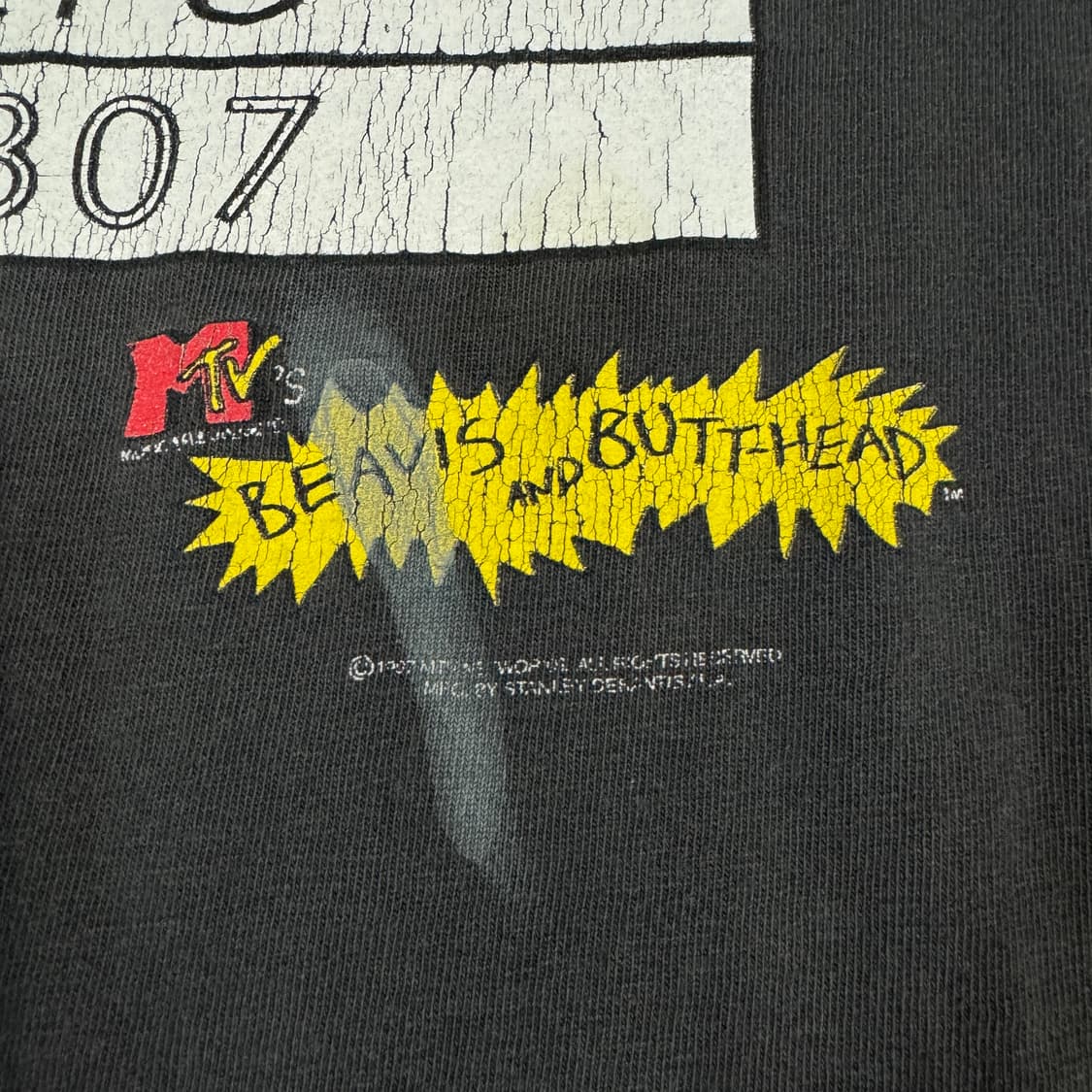 빈티지 90s 비비스 앤 버트헤드 몽타주 티셔츠 상품이미지7