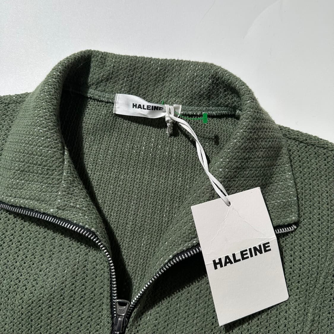 (새상품) 알렌느 투웨이 니트 집업 상품이미지5