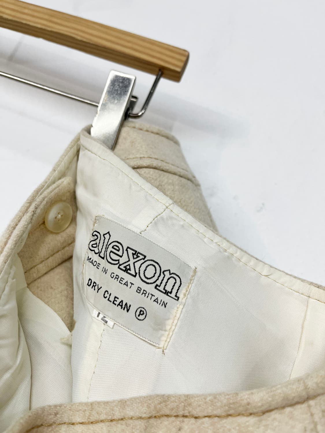 90's ALEXON made in great britain 랩 스커트 상품이미지9