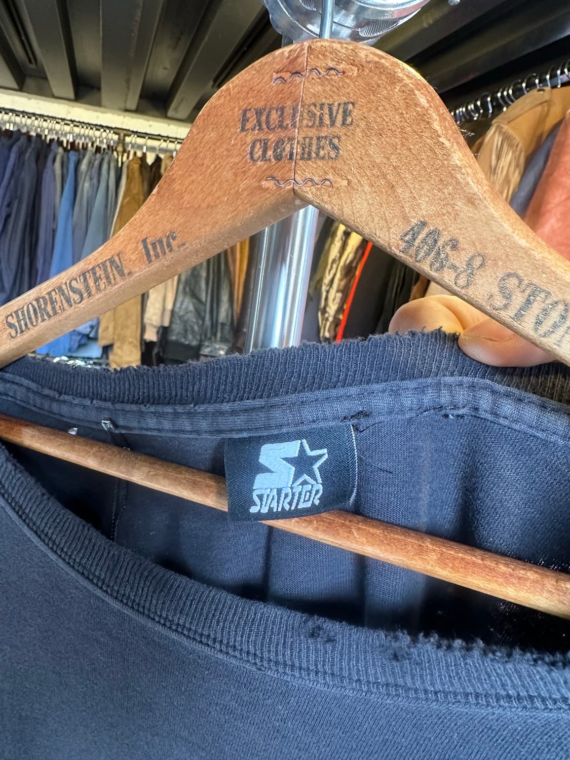 스타터 페이드 데미지 프린팅 롱슬리브 티셔츠 상품이미지10