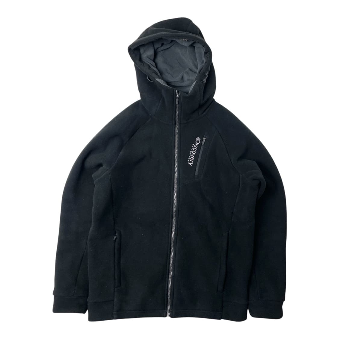 [중고] 디스커버리 익스페디션 후리스 후드 집업 블랙 상품이미지1