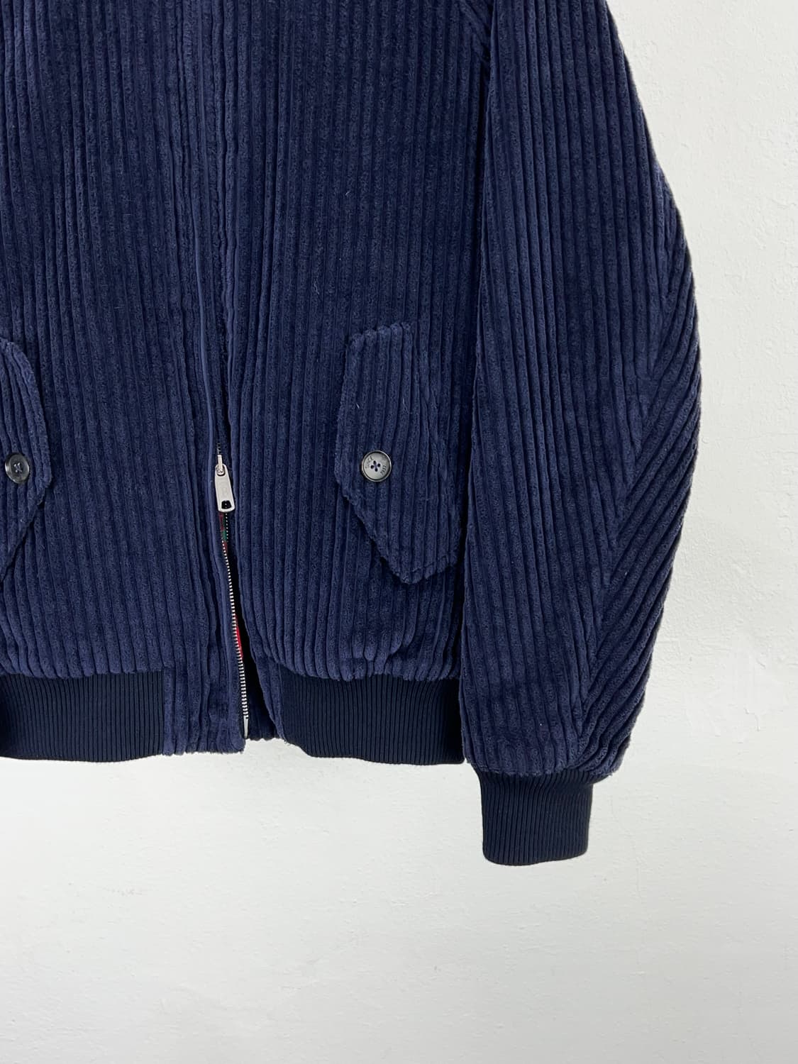 바라쿠타 G9 네이비 코듀로이 투 웨이 집업 자켓 상품이미지5