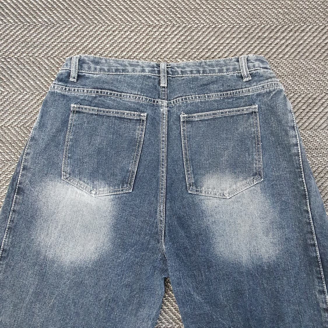 트릴리온 와이드 데님 청바지 남자34 상품이미지8