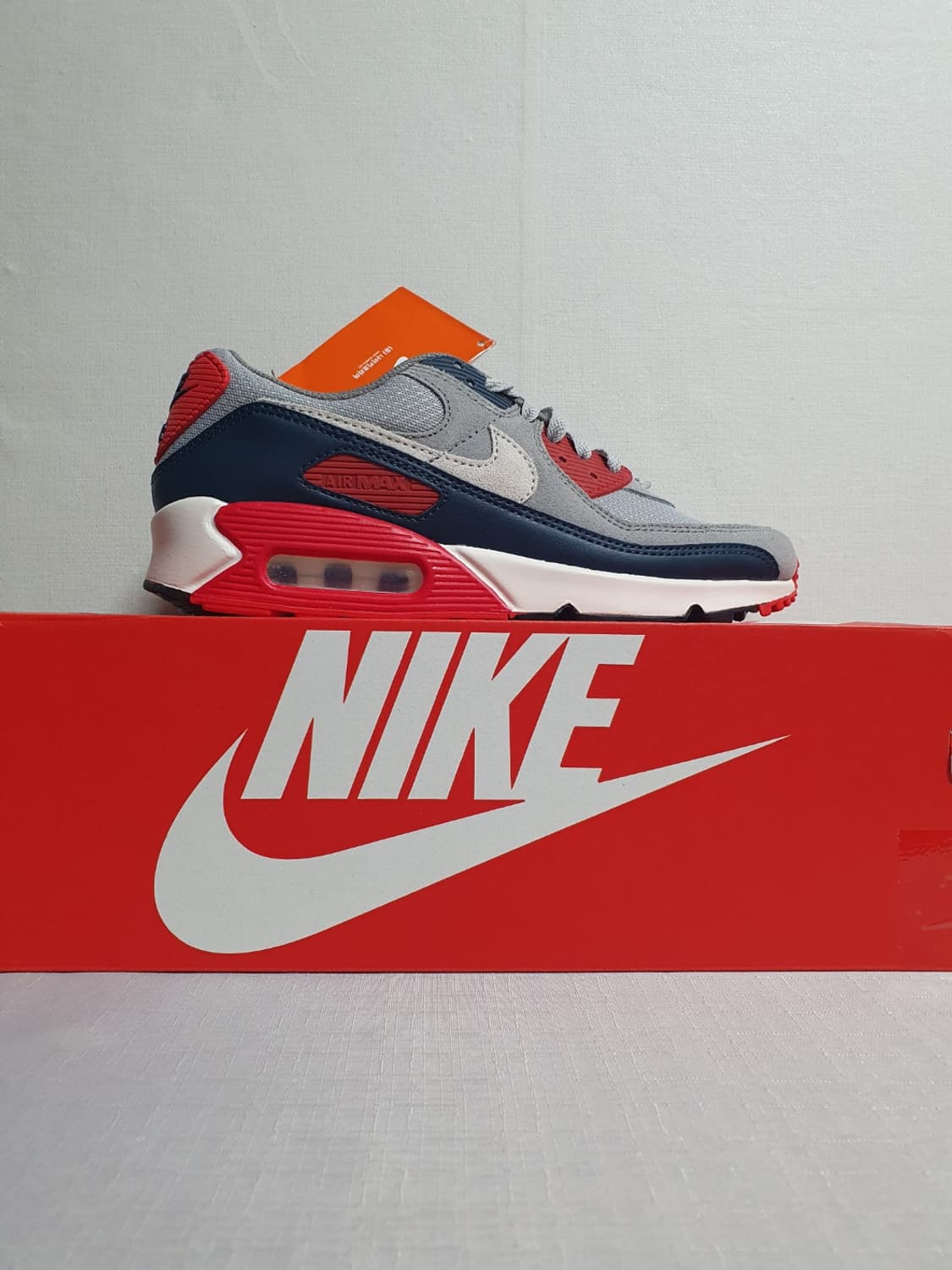 👟 새상품 나이키 에어맥스90 스모크그레이 255 상품이미지1