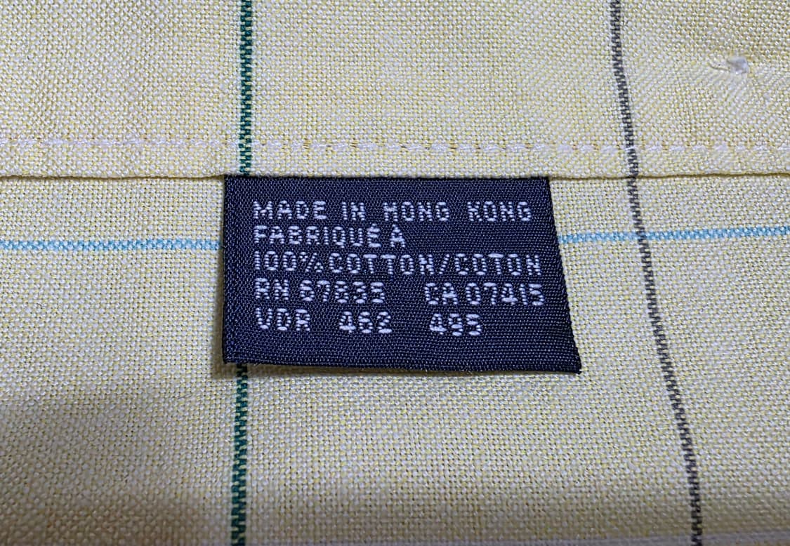 민트급 폴로 랄프로렌 레몬 윈도우체크 셔츠 (아메카지 스타일) 상품이미지7