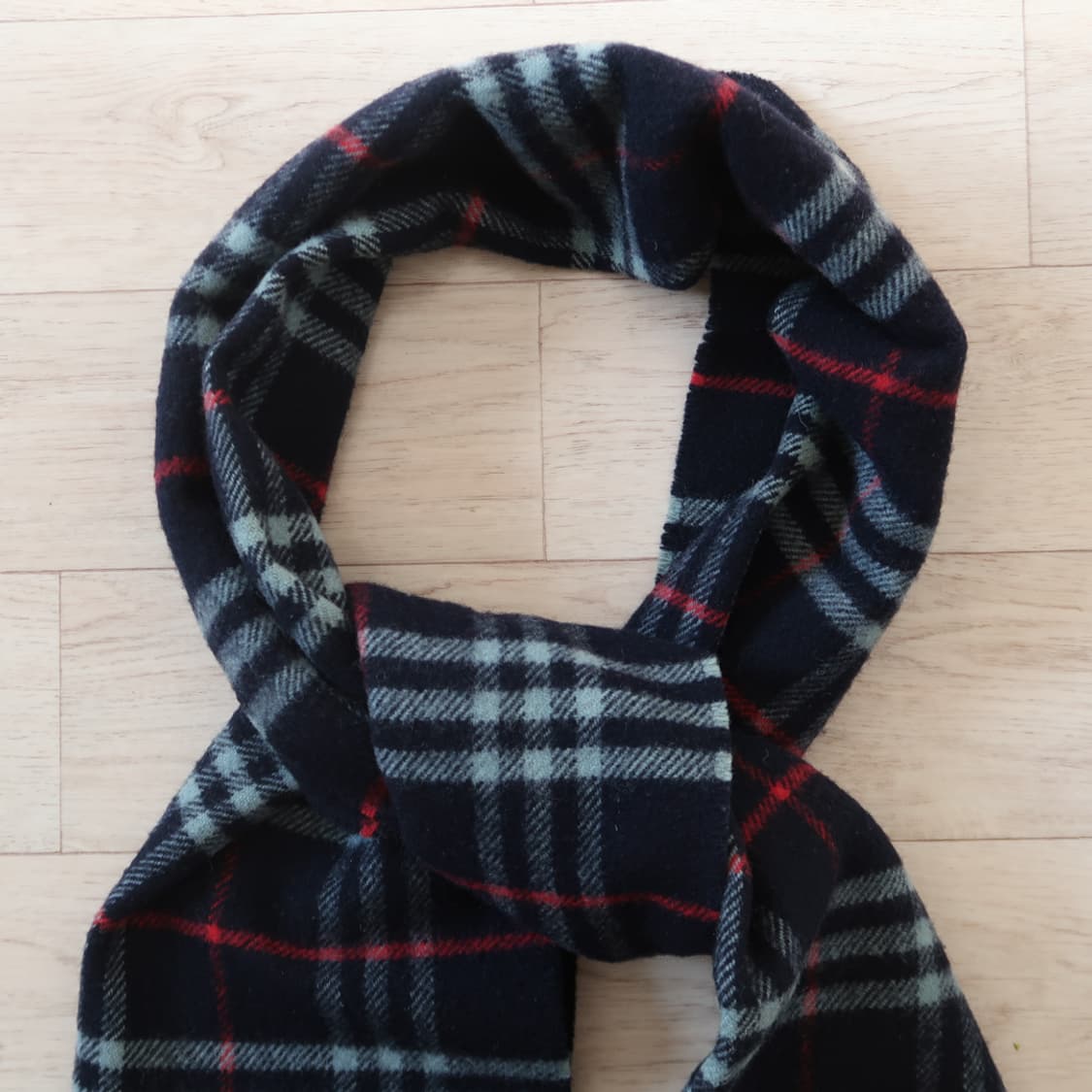 [Made in England] 버버리 노바체크 울 머플러 상품이미지2