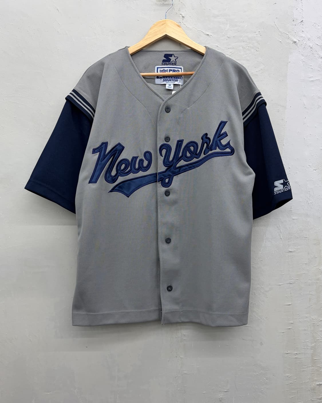  스타터 00s 컬러블럭 베이스볼 져지 상품이미지1